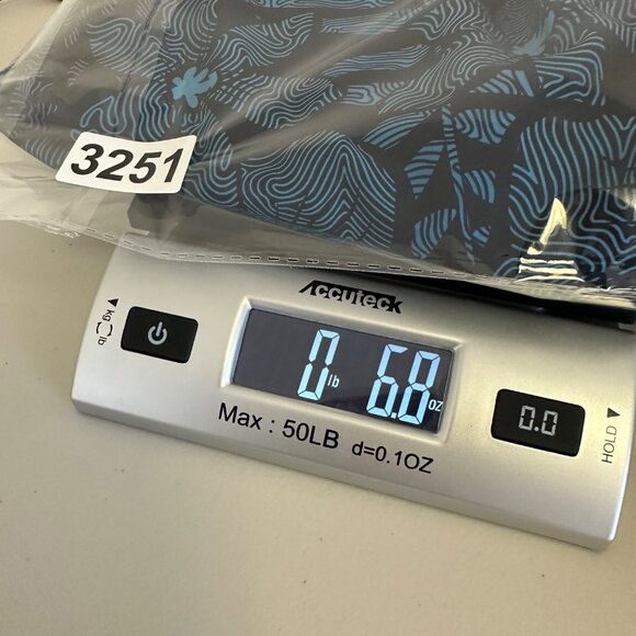 RipSkirt Hawaii Wrap Skirt Style 201 Maui Moonlight Size L Blue Hibiscus NWT - Picture 9 of 9